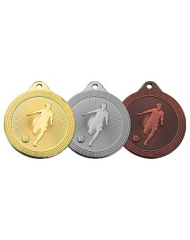 50mm Medaille Fussball 9382