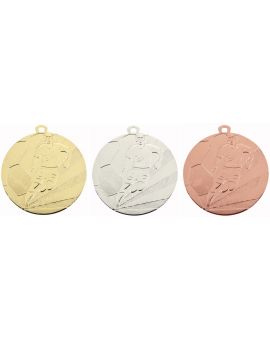 70mm Medaille Fussball D118A