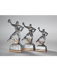 ST38631-33 Handball Damen Standtrophäe Höhe 19,5cm-22,5cm-25cm