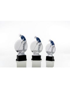 ST39205-07 Golf / Minigolf Standtrophäe Höhe 16cm-18cm-20cm
