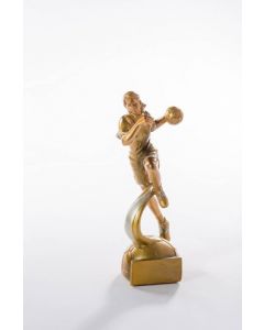 ST39325 Handball Damen Standtrophäe Höhe 19,5cm