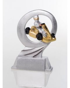 ST39343 Gokart Standtrophäe Höhe 17cm