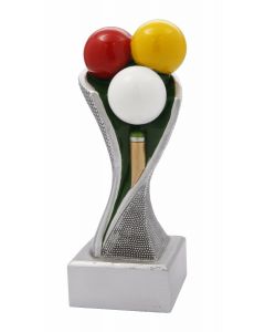 FG4101 Billard Standtrophäe Höhe 14,5cm-17,0cm-19,5cm