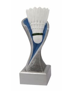 FG4141 Badminton / Federball Standtrophäe Höhe 14,5cm-17,0cm-19,5cm