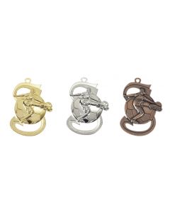 4x6cm Medaille Fussball D101