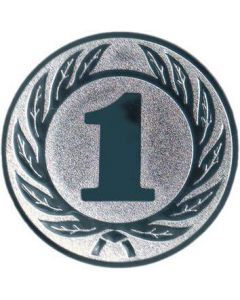 Emblem Zahl 1